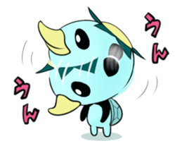 Mixed blood Kappanda sticker #8401358