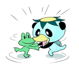 Mixed blood Kappanda sticker #8401380