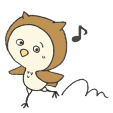 Ow-ow-owl sticker #8401553
