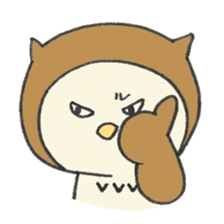 Ow-ow-owl sticker #8401576