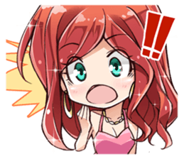 Usable sticker for hostess <3 sticker #8401627