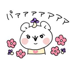 The pretty bear KUMATAN. sticker #8401651