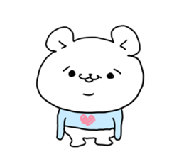 The pretty bear KUMATAN. sticker #8401655