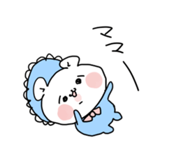 The pretty bear KUMATAN. sticker #8401659