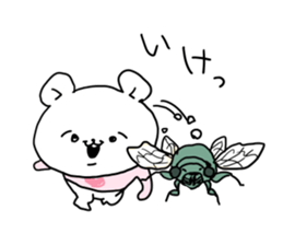 The pretty bear KUMATAN. sticker #8401661