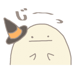 Sweets ghost halloween sticker #8401809