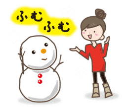 Winter set sticker #8401844