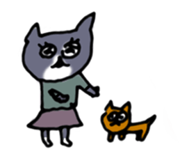 Cat's Dream sticker #8401916