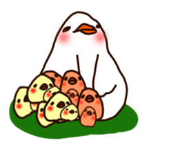 Birds and Chicks :D sticker #8402052