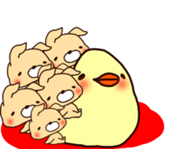 Birds and Chicks :D sticker #8402053