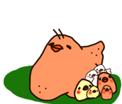 Birds and Chicks :D sticker #8402056