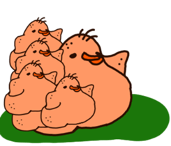 Birds and Chicks :D sticker #8402057