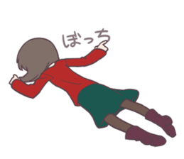 Reaction Girl! -Christmas ver.- sticker #8402234