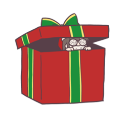 Reaction Girl! -Christmas ver.- sticker #8402238