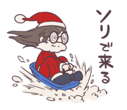 Reaction Girl! -Christmas ver.- sticker #8402252