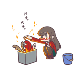 Reaction Girl! -Christmas ver.- sticker #8402267