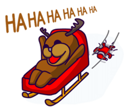 It's provoked at Christmas. sticker #8402373