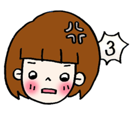 girl says sticker #8402406