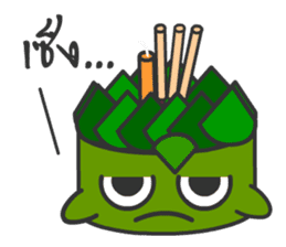 Mr. Krathong sticker #8402478