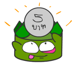 Mr. Krathong sticker #8402504