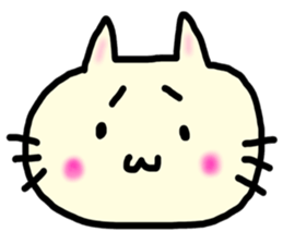 I am in trouble, and a face stands sticker #8402590