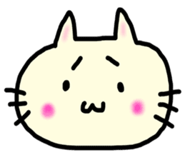 I am in trouble, and a face stands sticker #8402590