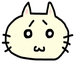 I am in trouble, and a face stands sticker #8402591