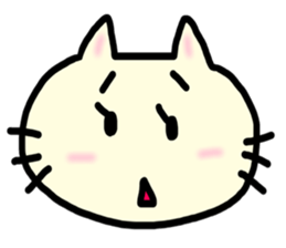 I am in trouble, and a face stands sticker #8402593