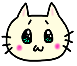 I am in trouble, and a face stands sticker #8402594