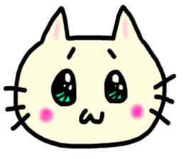 I am in trouble, and a face stands sticker #8402594