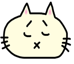 I am in trouble, and a face stands sticker #8402595