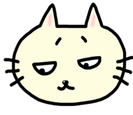 I am in trouble, and a face stands sticker #8402596