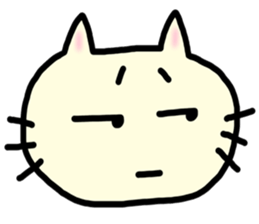 I am in trouble, and a face stands sticker #8402597