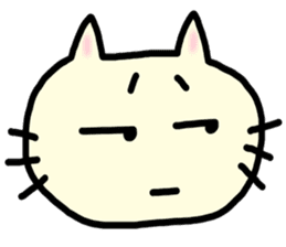 I am in trouble, and a face stands sticker #8402597