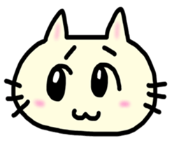 I am in trouble, and a face stands sticker #8402600