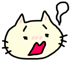 I am in trouble, and a face stands sticker #8402607