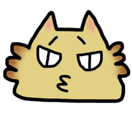 I am in trouble, and a face stands sticker #8402609