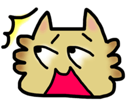 I am in trouble, and a face stands sticker #8402610