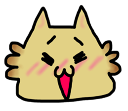 I am in trouble, and a face stands sticker #8402611