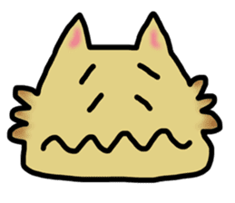 I am in trouble, and a face stands sticker #8402612