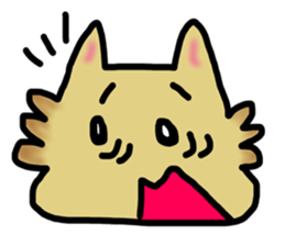 I am in trouble, and a face stands sticker #8402613