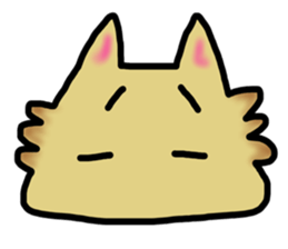 I am in trouble, and a face stands sticker #8402614