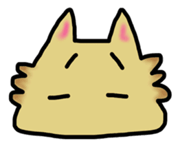 I am in trouble, and a face stands sticker #8402614