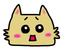 I am in trouble, and a face stands sticker #8402617