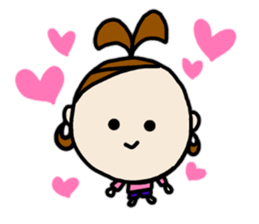 18month lovely baby sticker #8402835