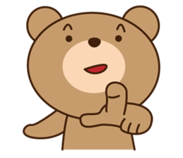 The haunt Bear in Osaka of Japan sticker #8403006