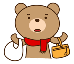 The haunt Bear in Osaka of Japan sticker #8403018