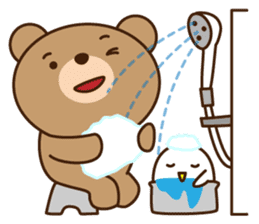 The haunt Bear in Osaka of Japan sticker #8403026