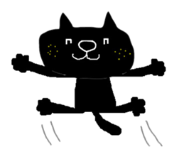 KUROSUKE of black cat (mountain ver) sticker #8403190