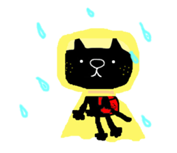 KUROSUKE of black cat (mountain ver) sticker #8403195